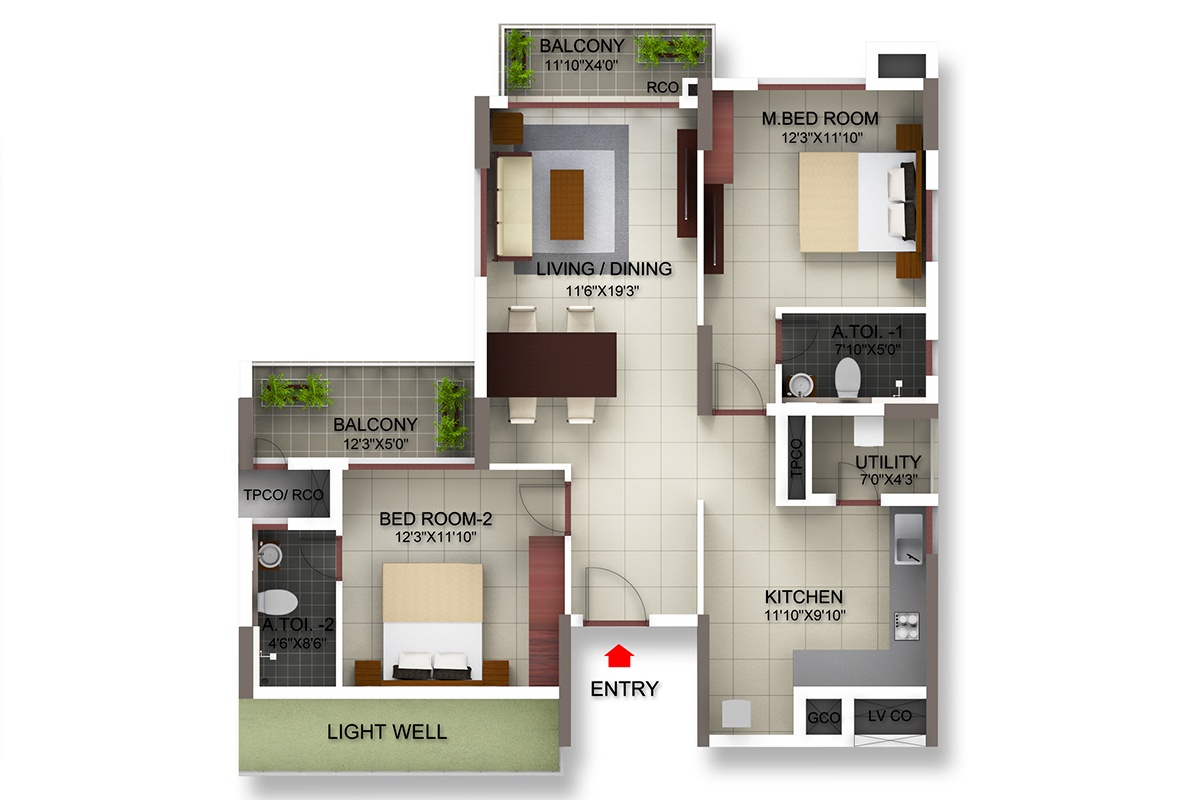 2 bhk apartment for sale in kelambakkam 1300 sqft